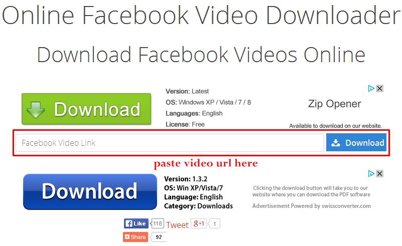 how to download facebook videos windows 10